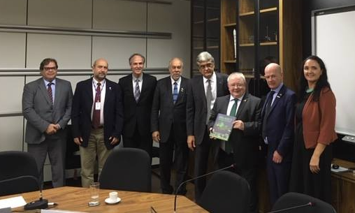 Visit to Brazilian Ministry for Science, Technology & Innovations (MCTIC) on the occasion of the visit to Brazil of Seán O'Fearghaíl, Chair of the Irish Lower House of Parliament.