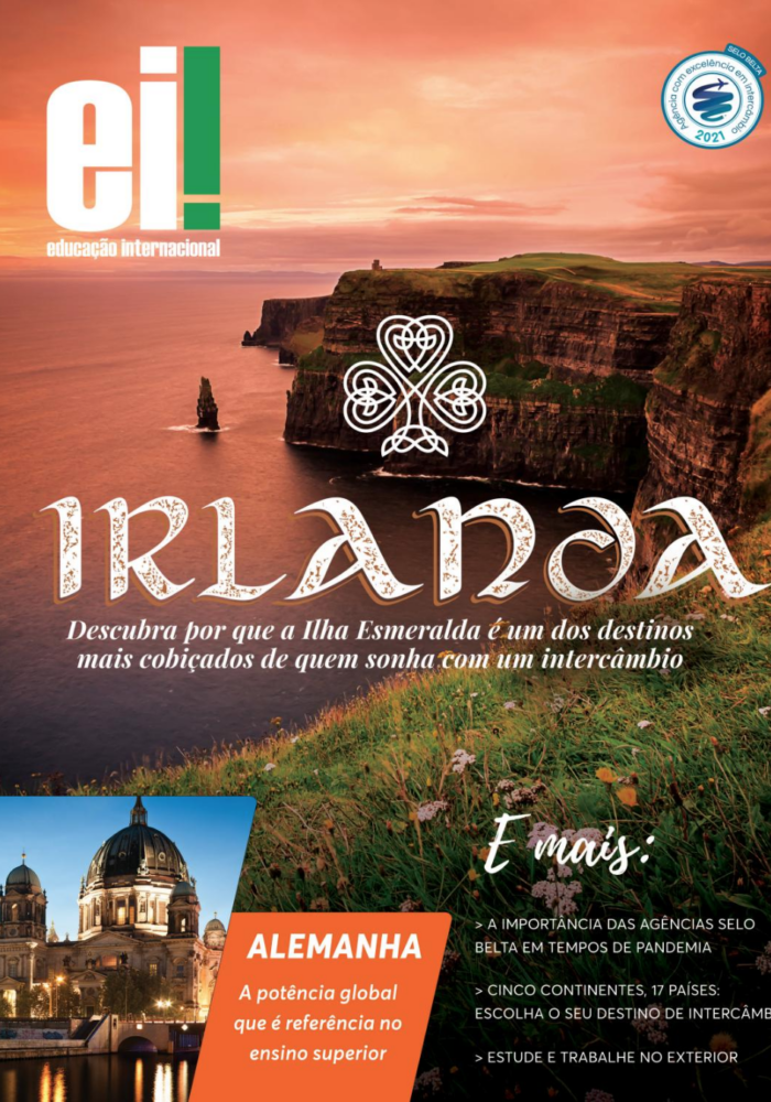 Creation of 14 pages of content regarding Ireland as a study destination for Belta annual publication for Brazilian agents, students, and universities.