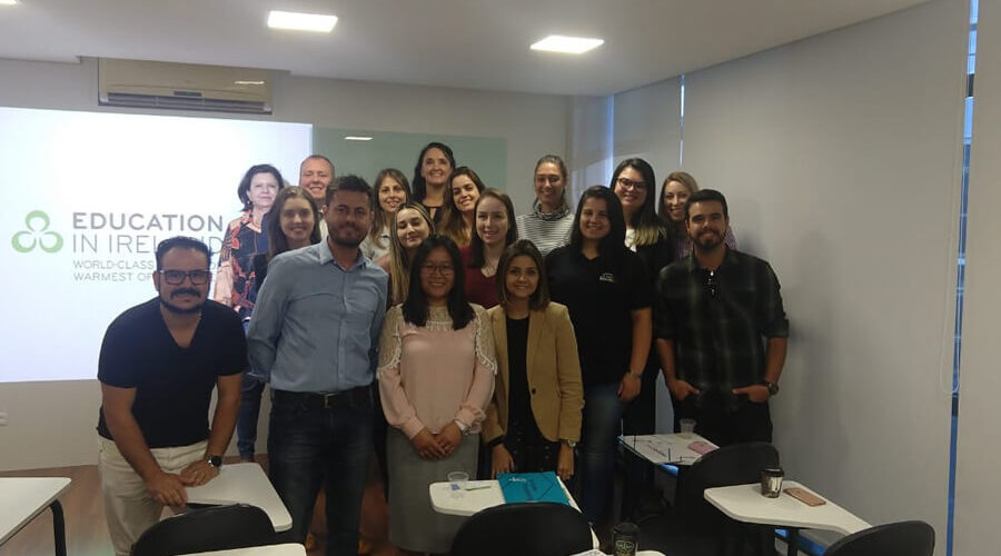 Regional agent training workshop in Santa Catarina, Brazil